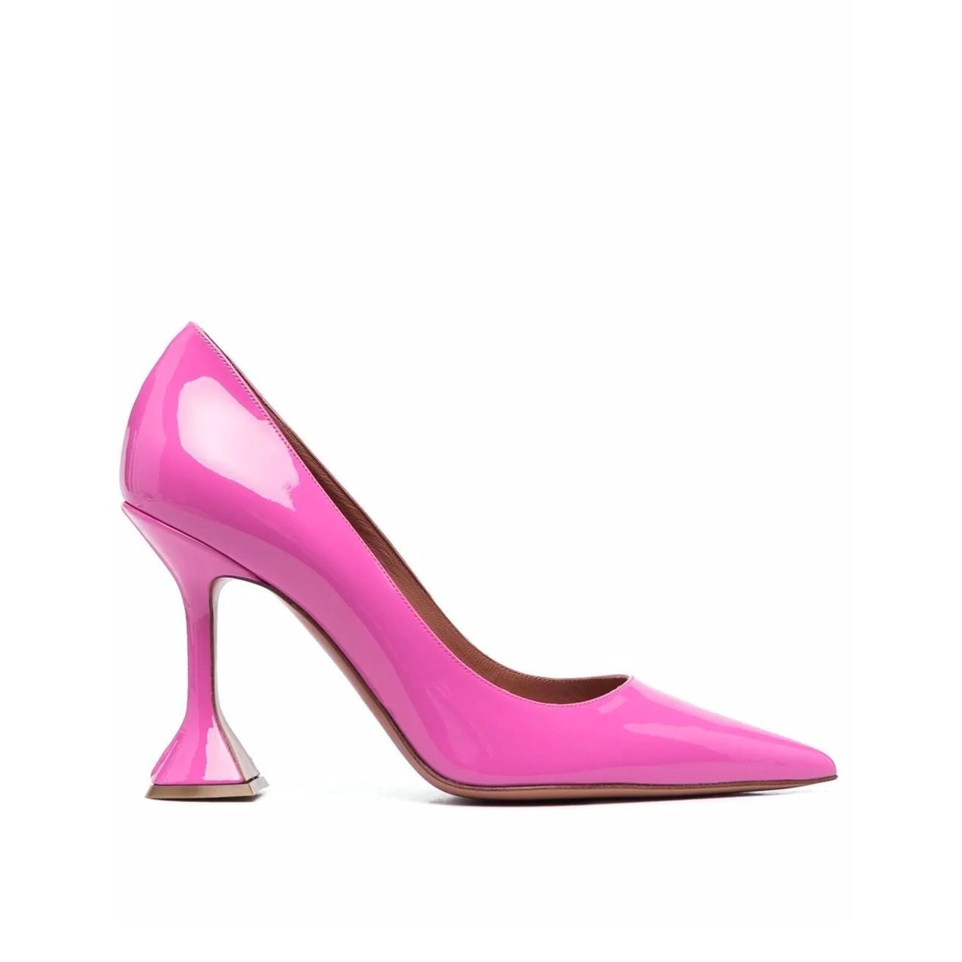 Amina Muaddi Ami Patent Leather Pumps Women - 5