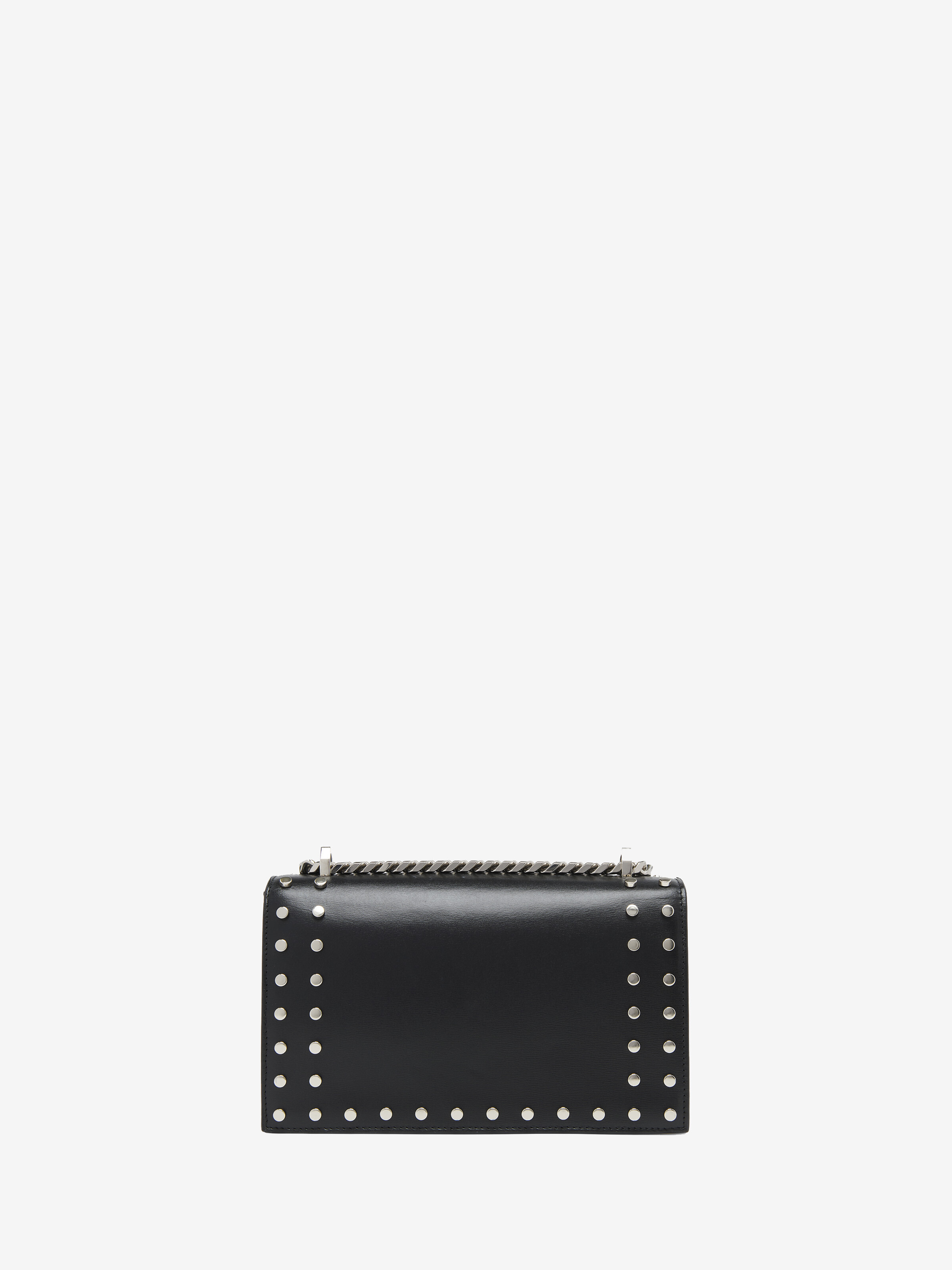 Stud-Embellished Jewelled Satchel - 4