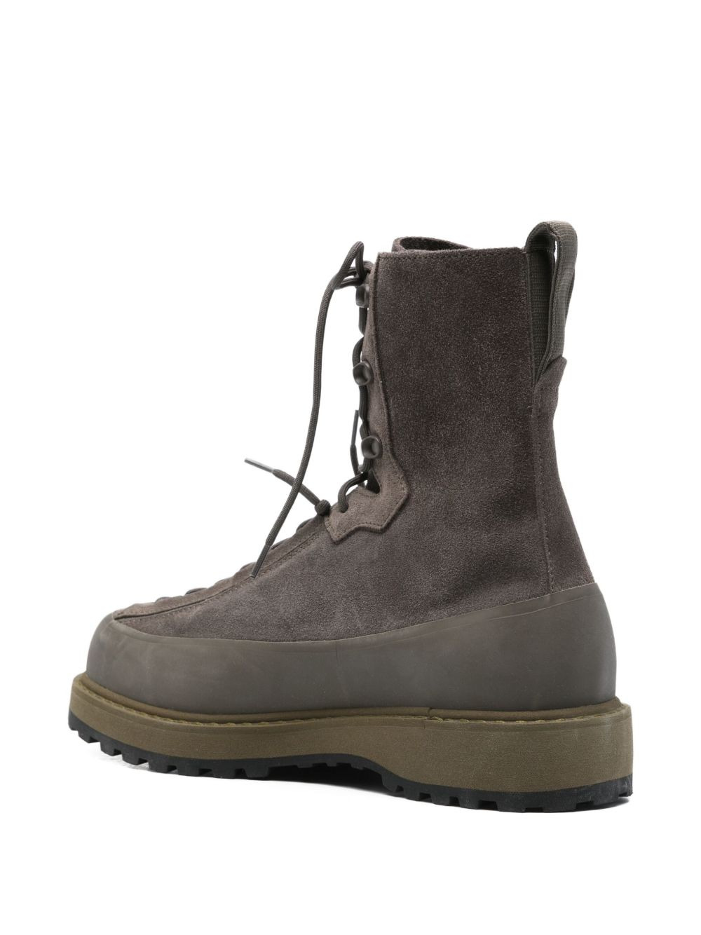 40mm lace-up suede boots - 3