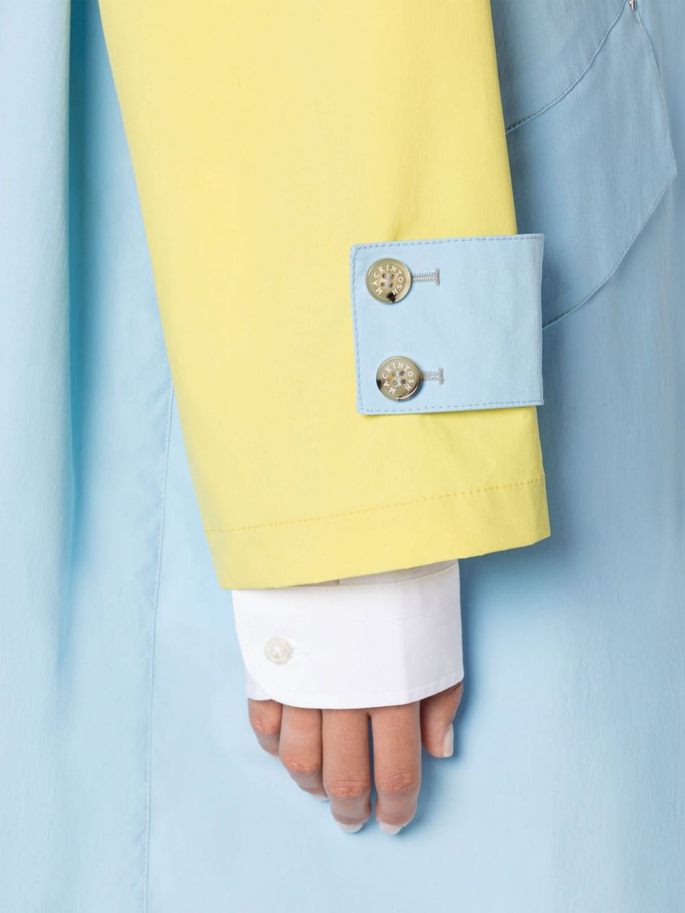 HUMBIE BLUE X YELLOW ECO DRY OVERCOAT - 6