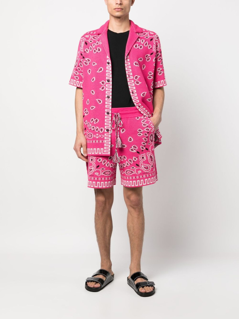 Alanui Bandana print short-sleeve shirt outlook