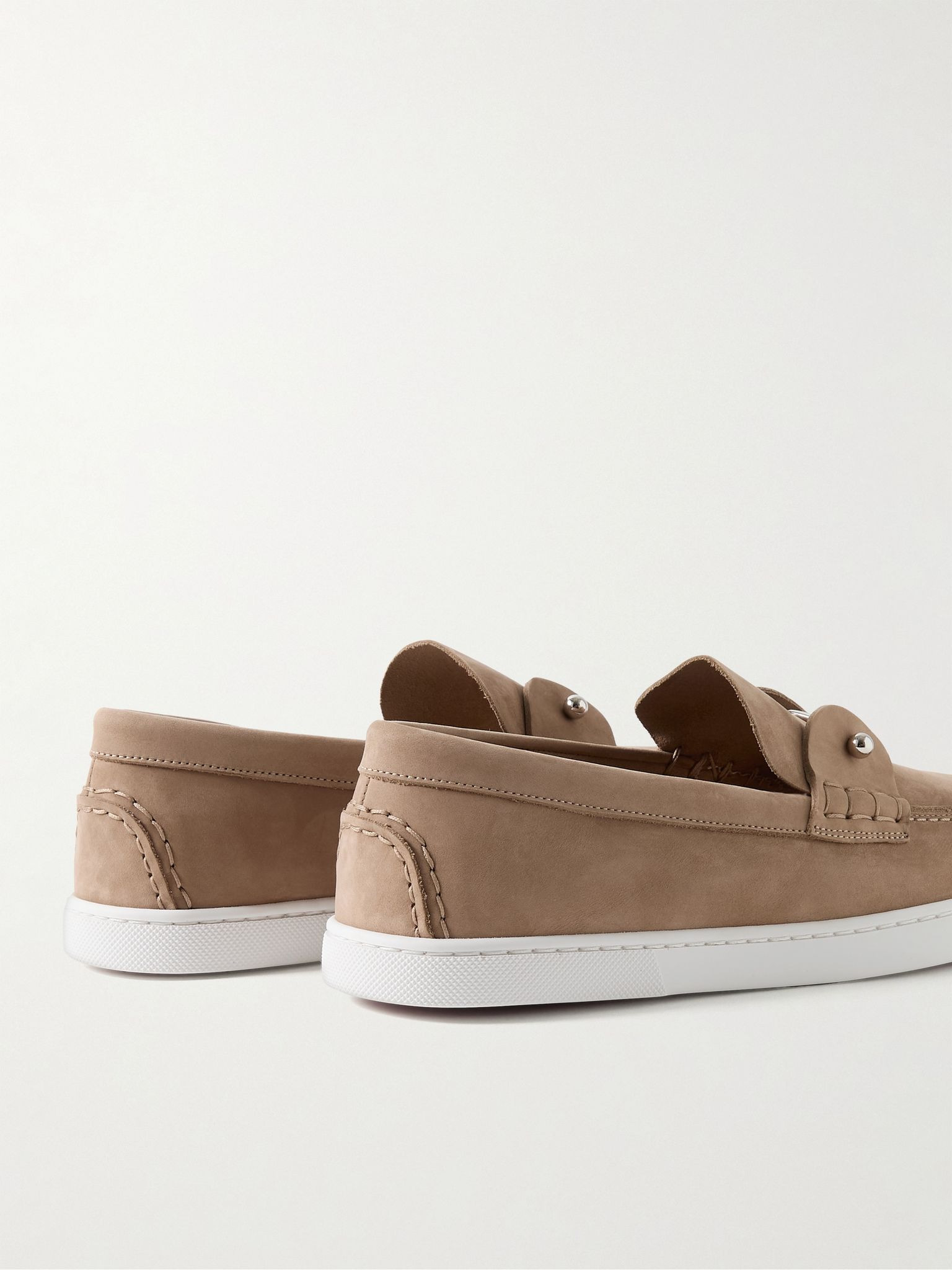 Chambeliboat Nubuck Loafers Light brown - 5