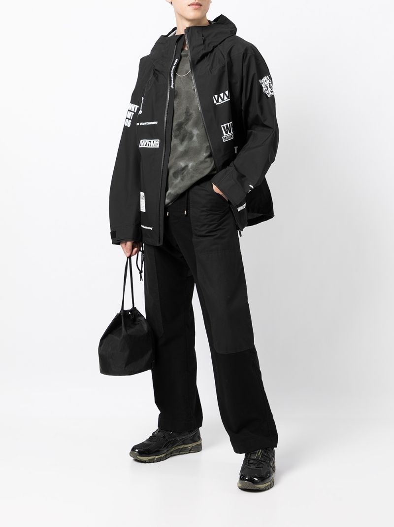 graphic-print zip-up lightweight jacket - 2