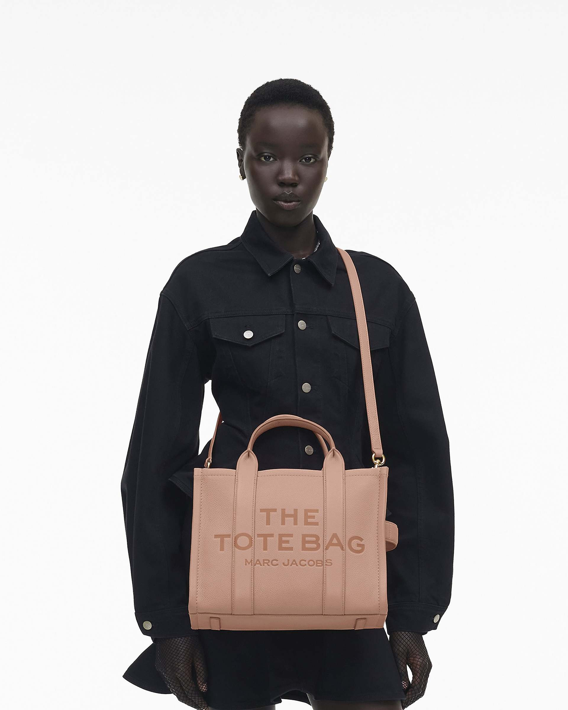 THE LEATHER MEDIUM TOTE BAG - 2