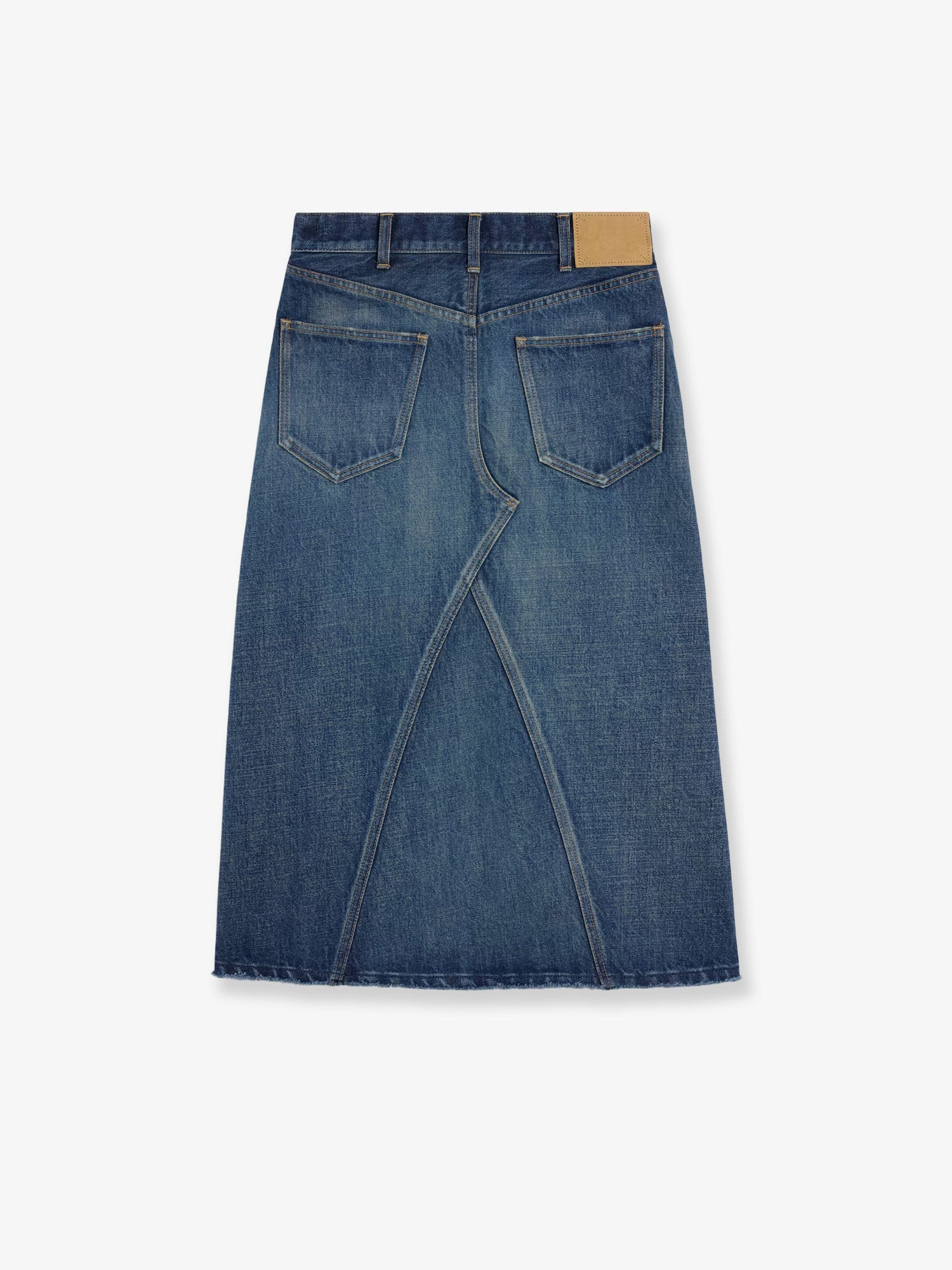 Celine Women Denim Midi Skirt - 2