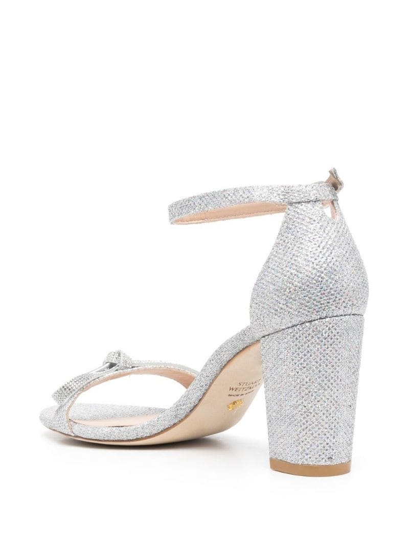 Nearlynude 80mm crystal-embellished sandals - 2