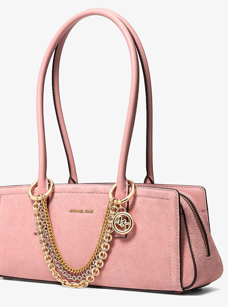Mixed-Metal Chain Bag Charm 3
