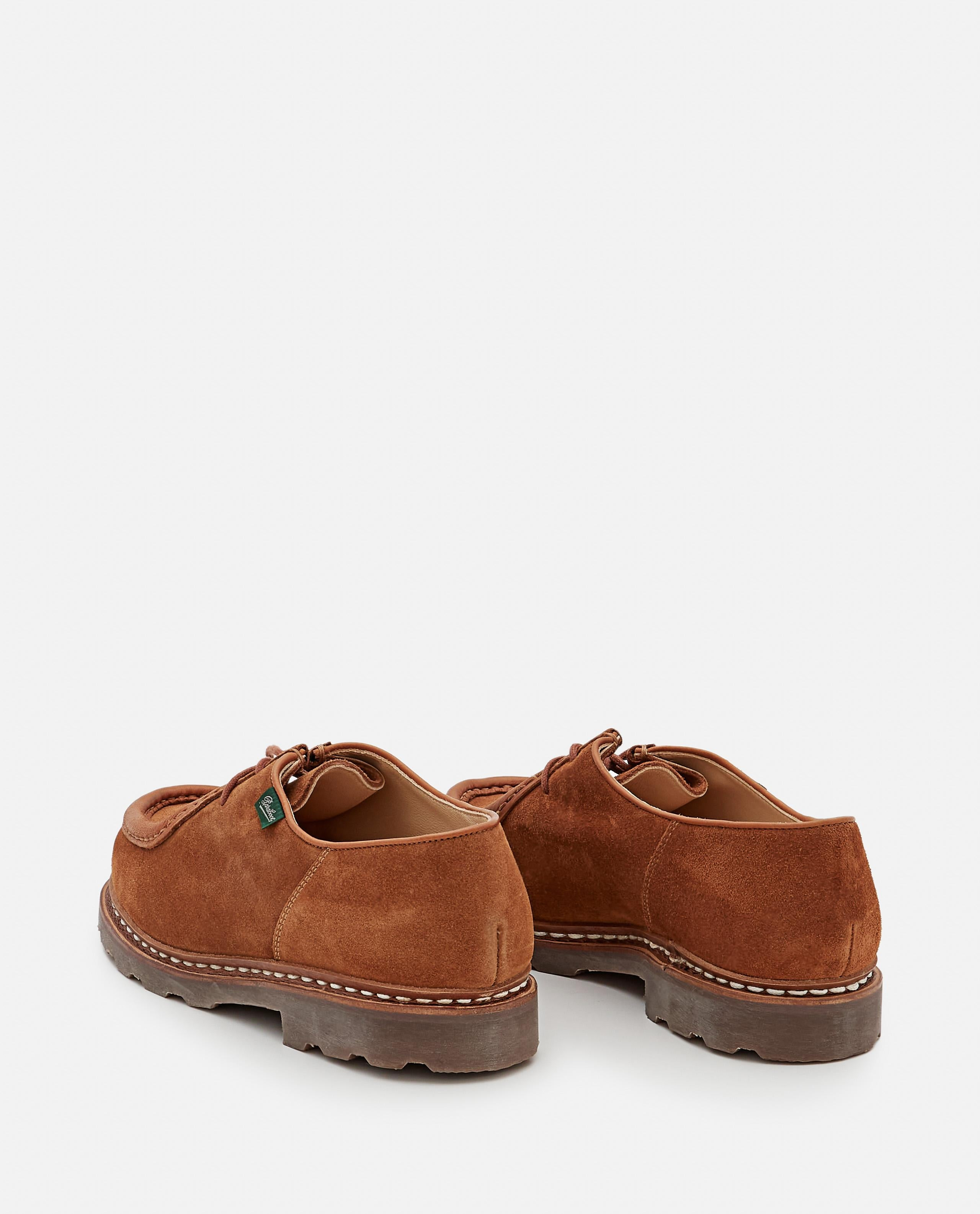 MICHAEL SUEDE LACE-UP LOAFER - 7