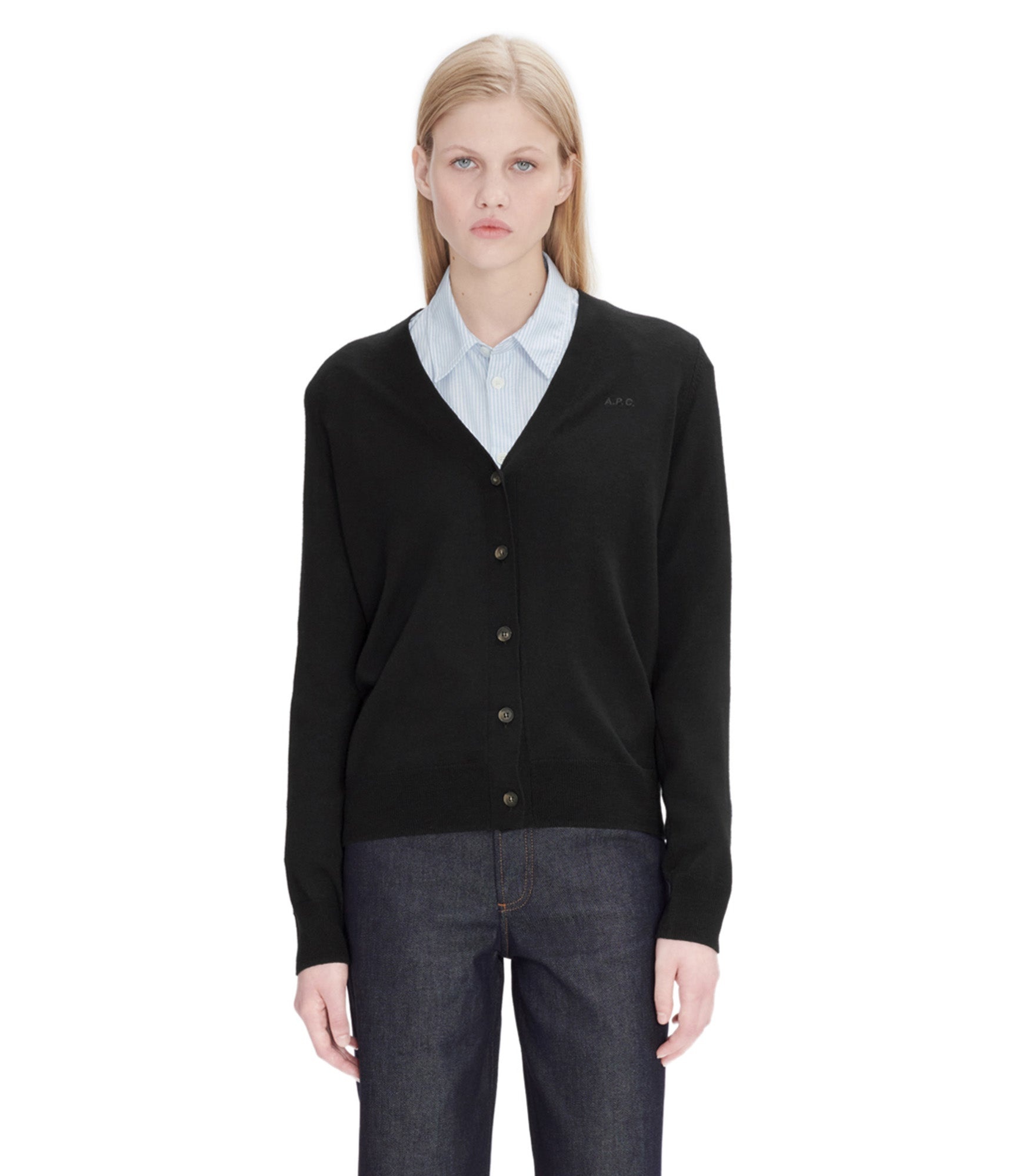 SALOMÉ LOGO CARDIGAN - 2