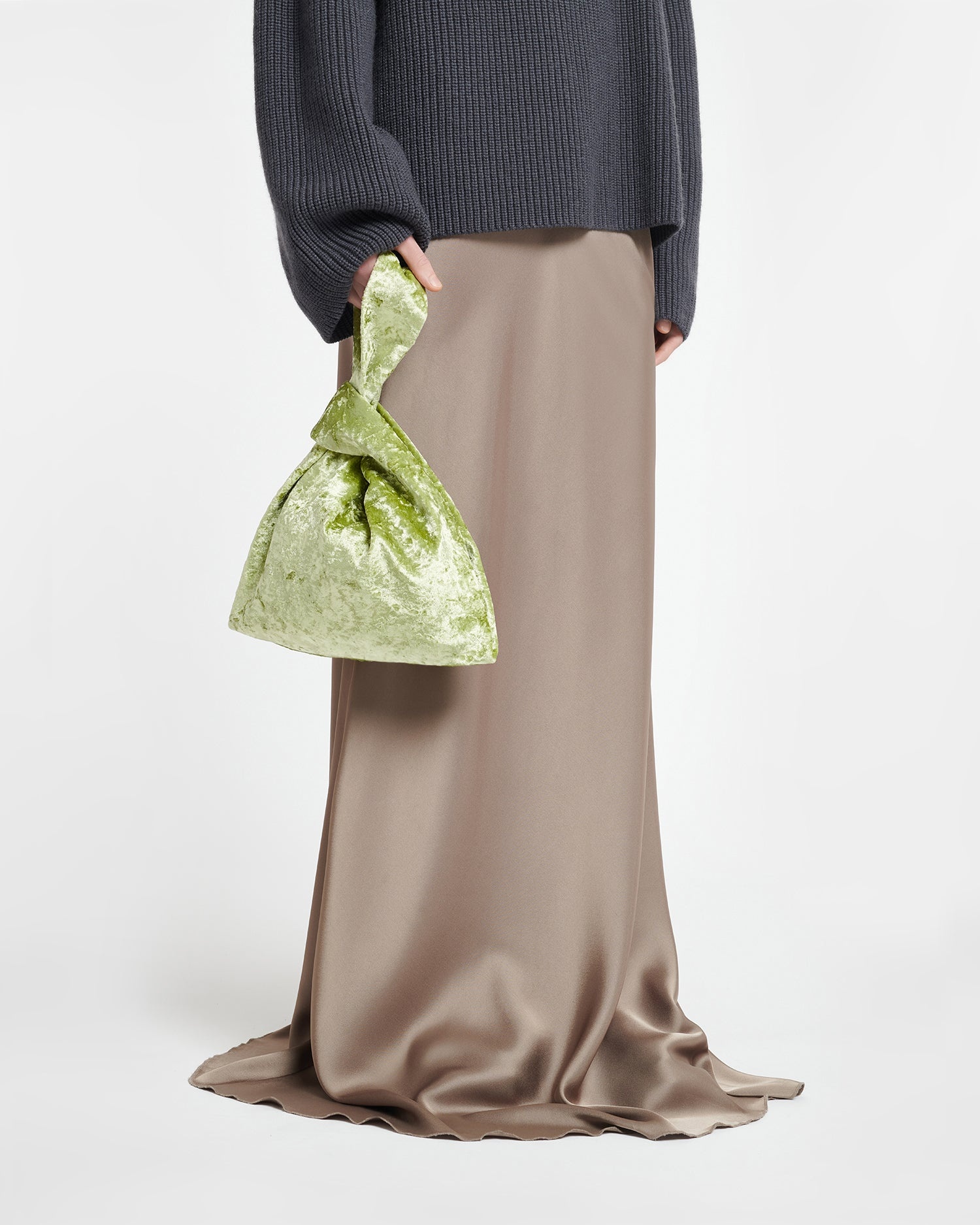 Crushed Velvet Clutch - 7