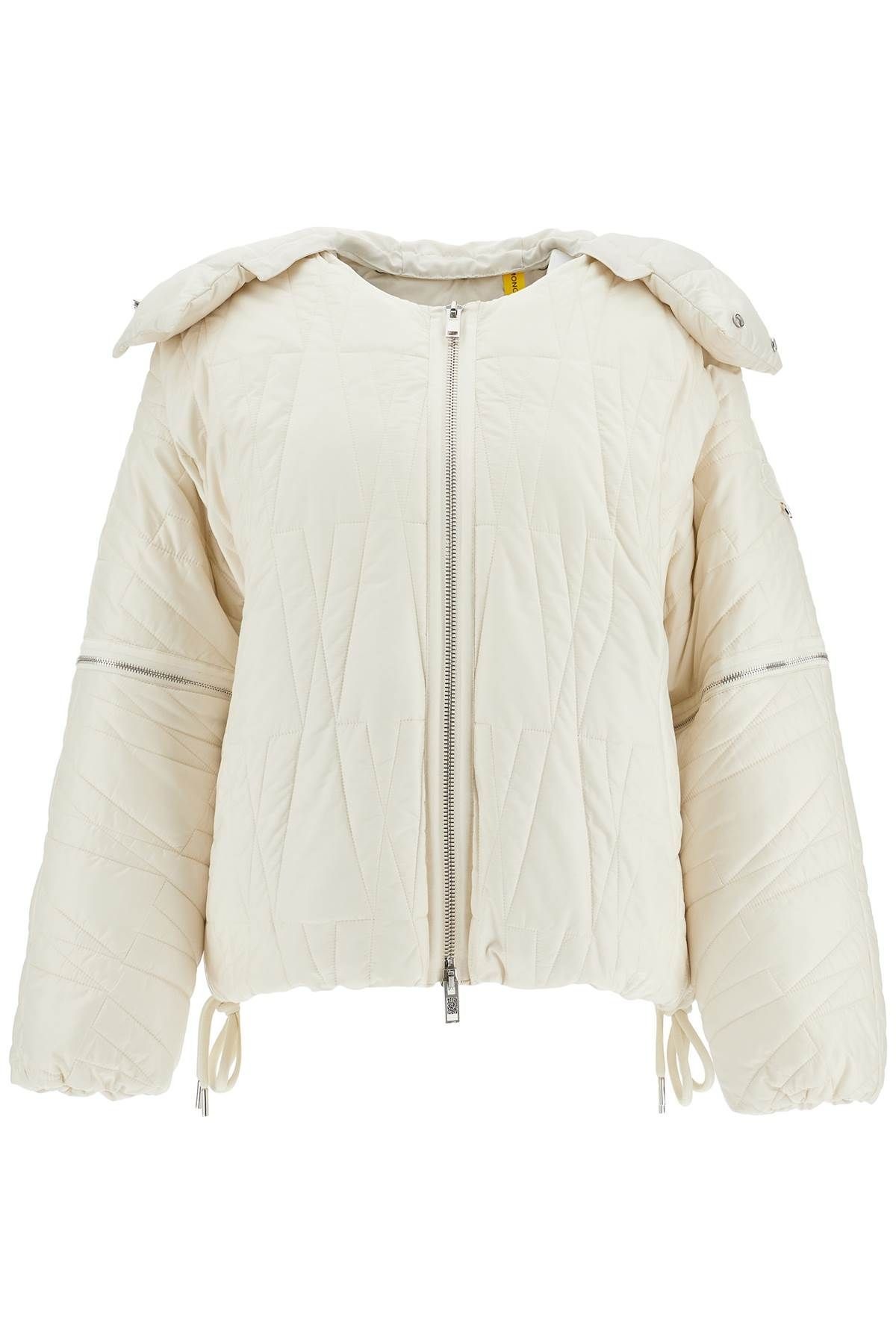 ジャケット MONCLER Moncler x Willow Smith 'Haissa' down jacket Black Moncler x Willow Smith Haissa 2-in-1 Short Down Jacket