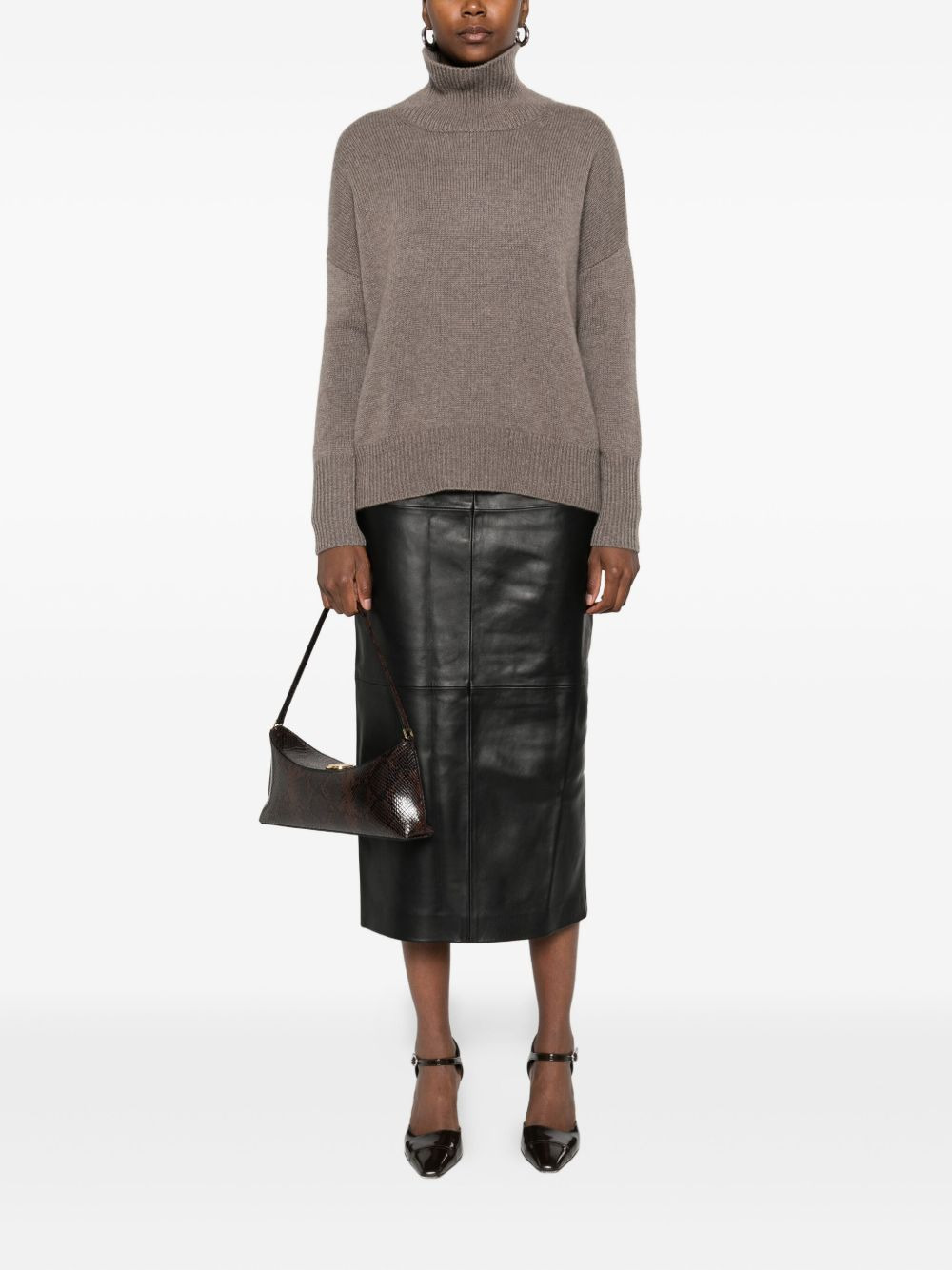 Lisa Yang Women Heidi Cashmere Turtle-Neck Sweater - 2