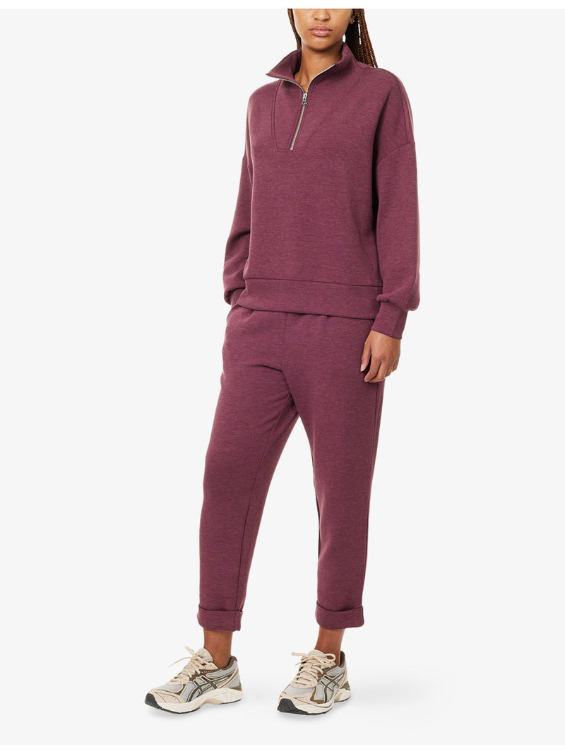 VARLEY The Rolled Cuff Stretch-Jersey Jogging Bottoms outlook