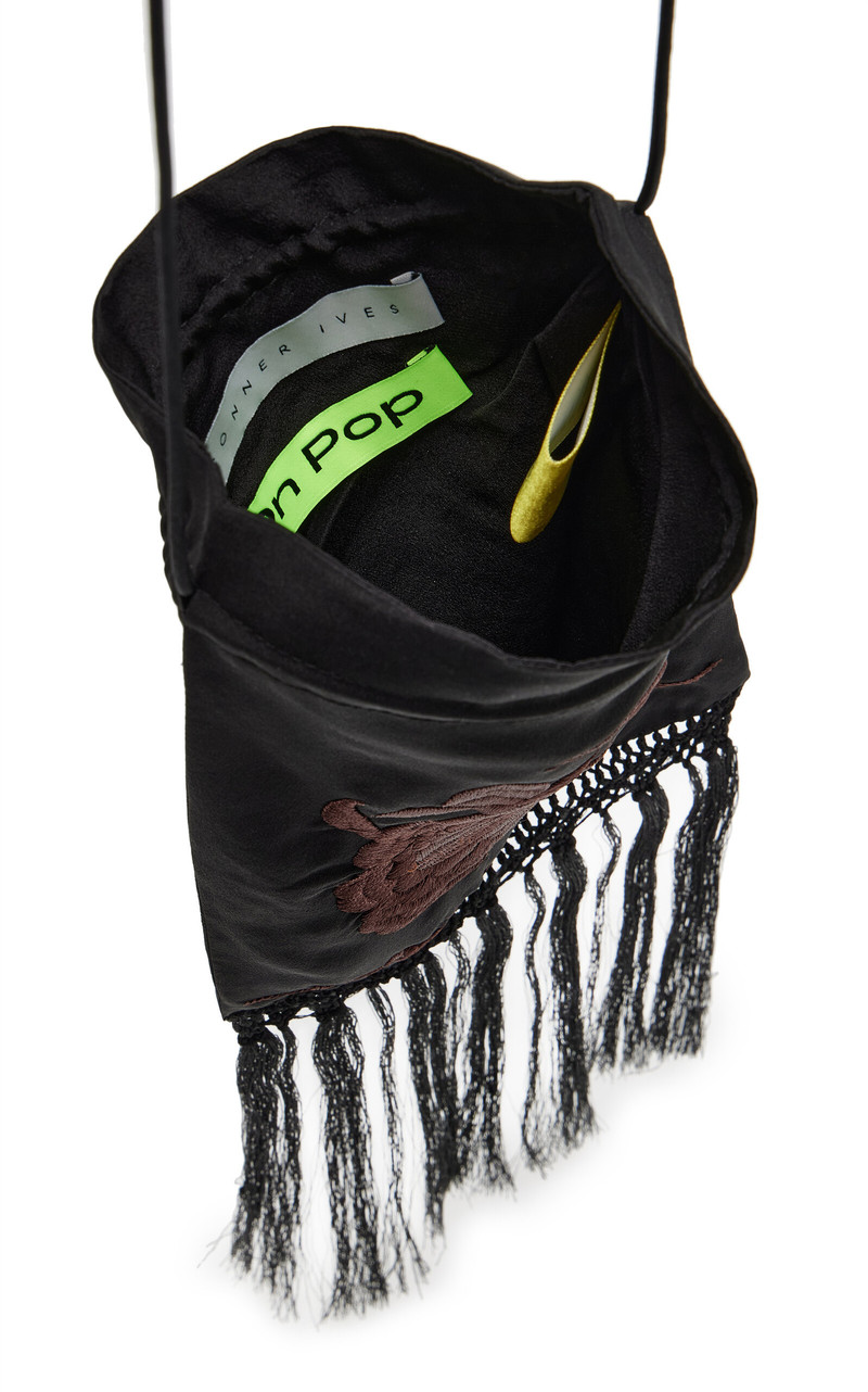 Reconstituted Piano Shawl Medium Silk Bag 5