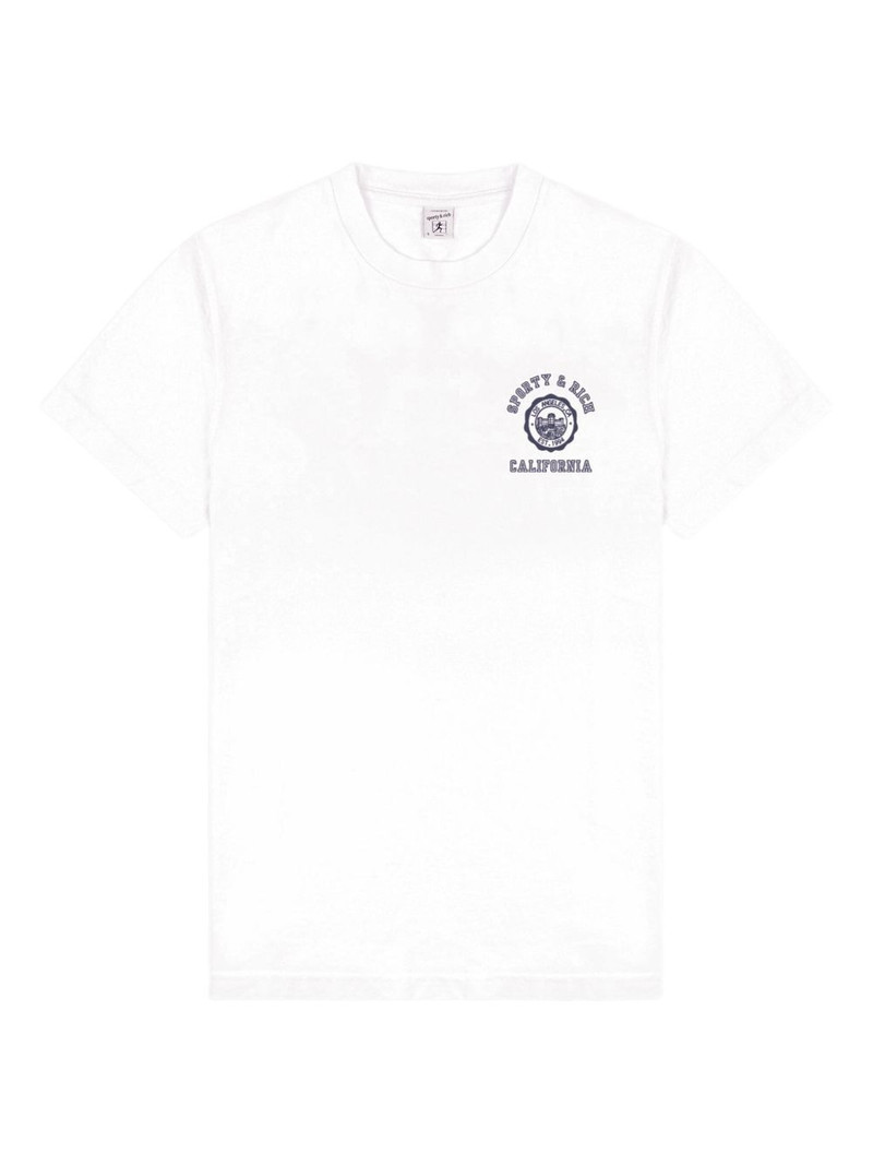 logo-print T-shirt 1