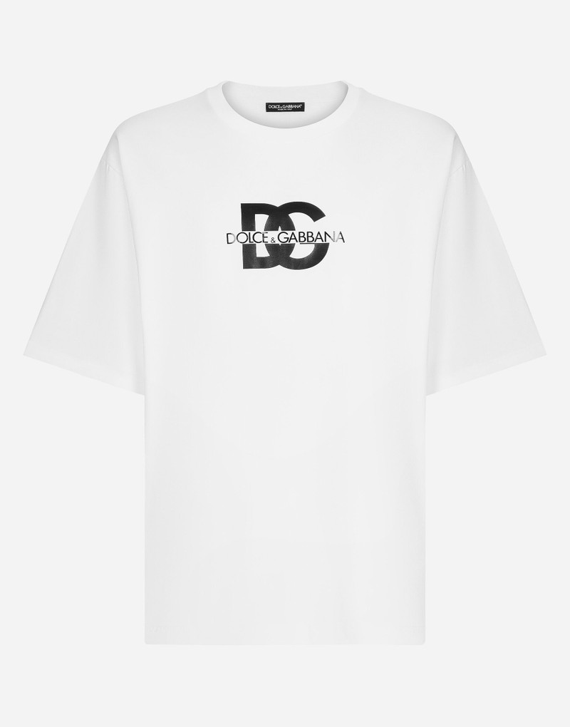 Short-sleeved T-shirt with DG logo print 1