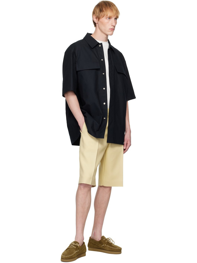 Jil Sander Navy Cotton Shirt outlook
