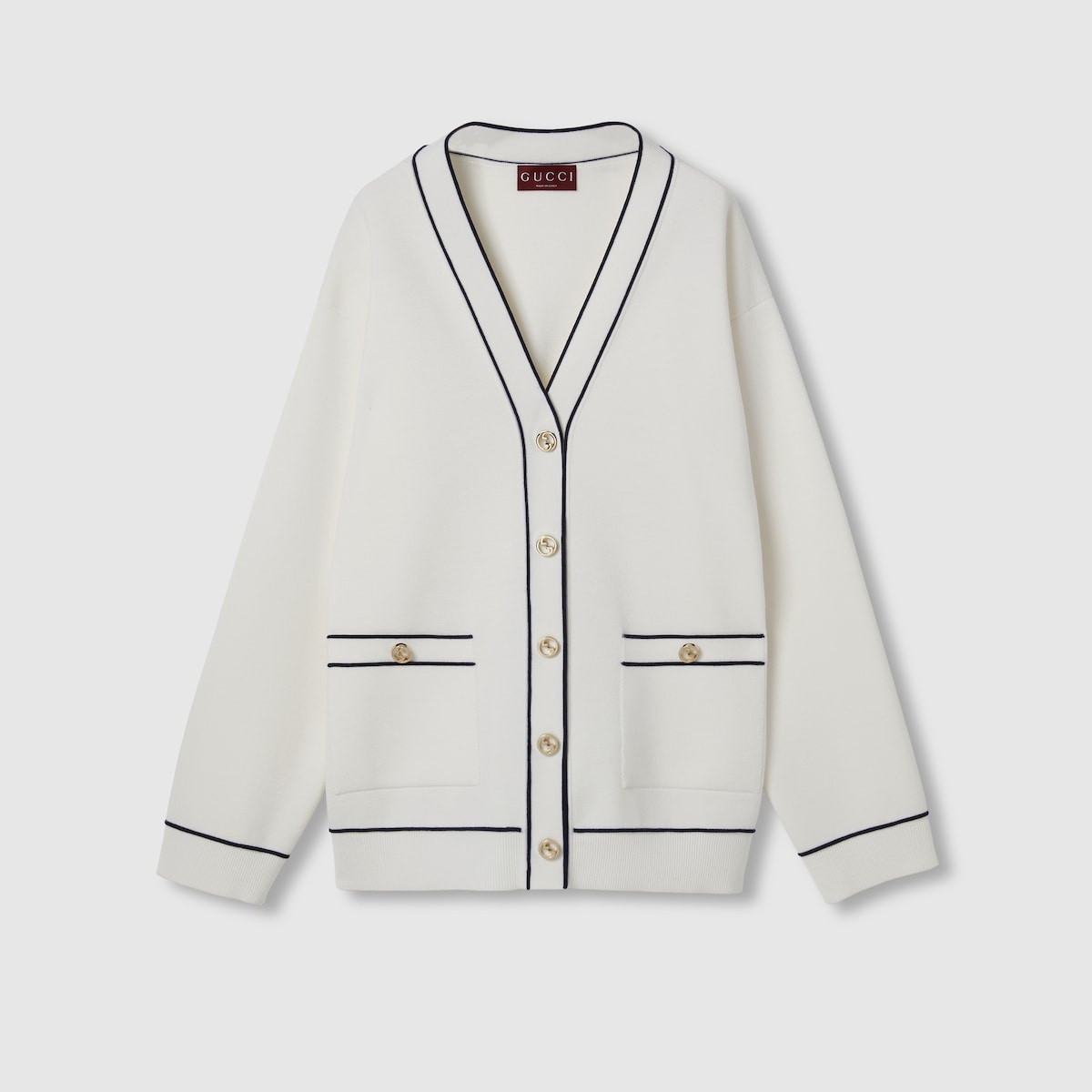 Fine wool cardigan - 1