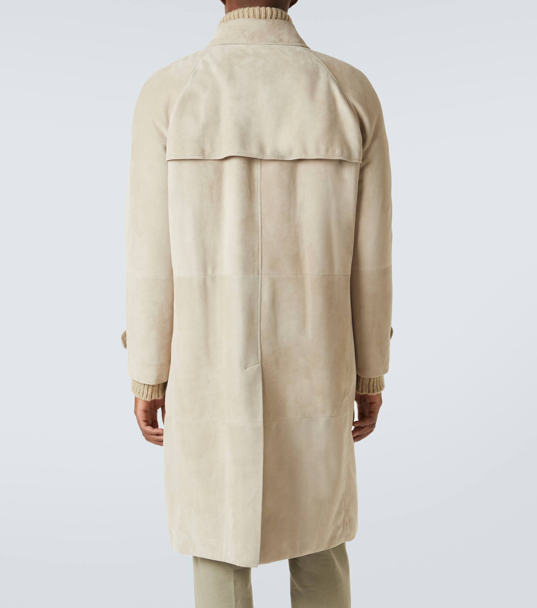 Suede car coat - 4