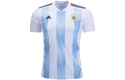 adidas Argentina Home Jersey 2018 Blue White Fan Edition 'Blue White' BQ9324 - 2