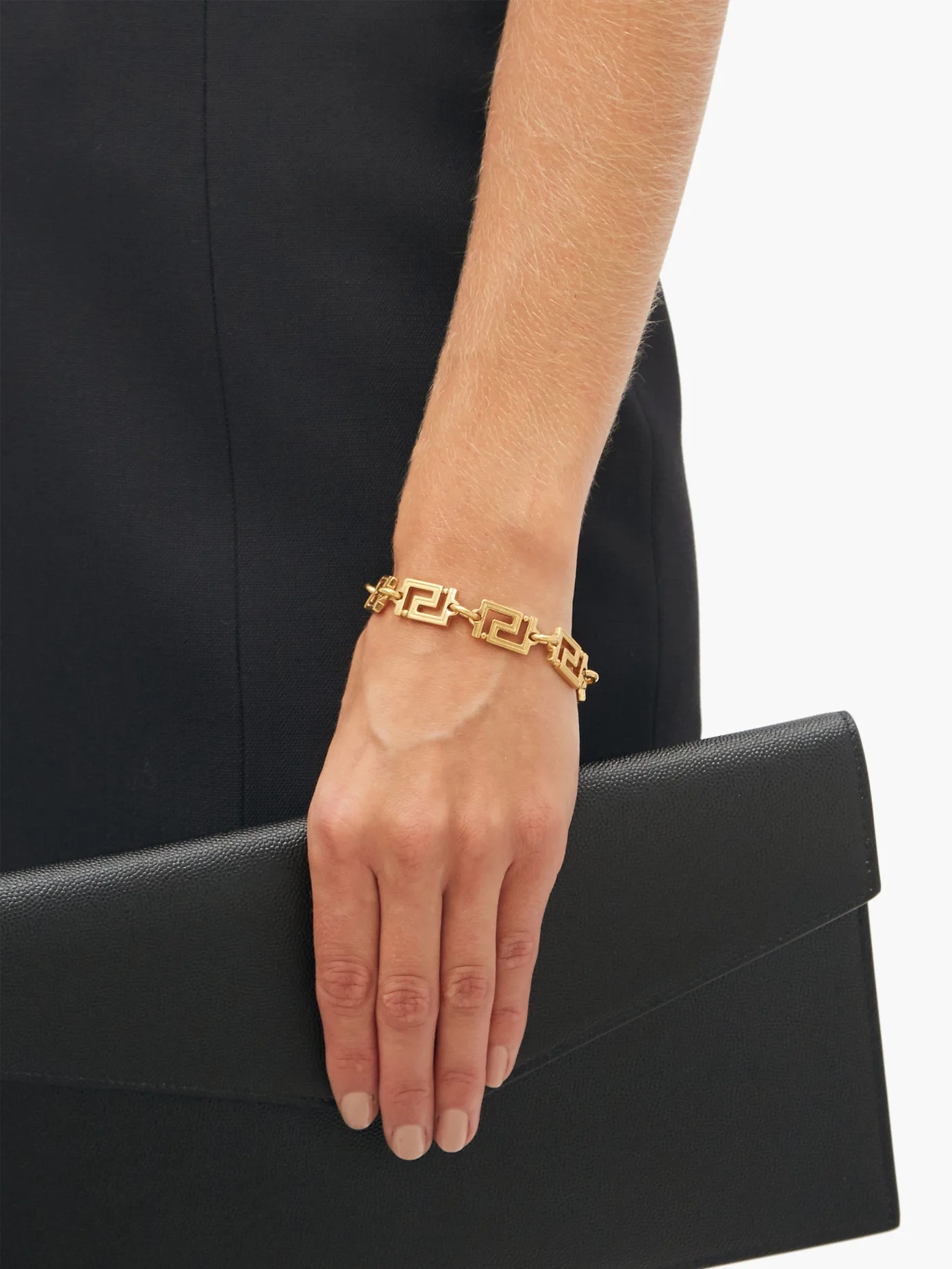 Greca gold-tone bracelet - 2