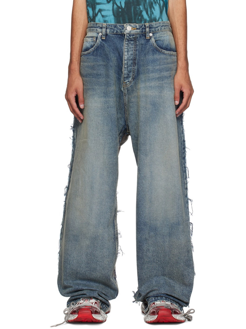 Blue Hybrid Jeans 1