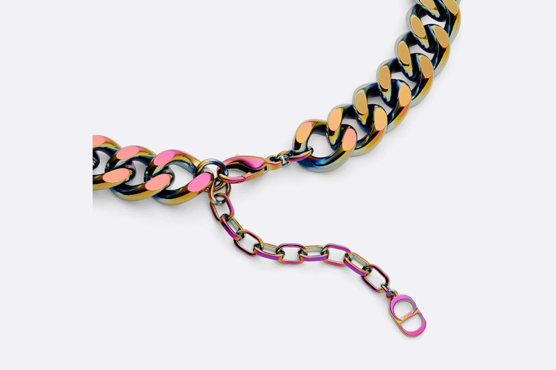 Christian Dior Couture Chain Link Necklace 4