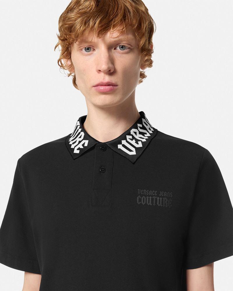 Gothic Logo Regular-Fit Polo Shirt 3