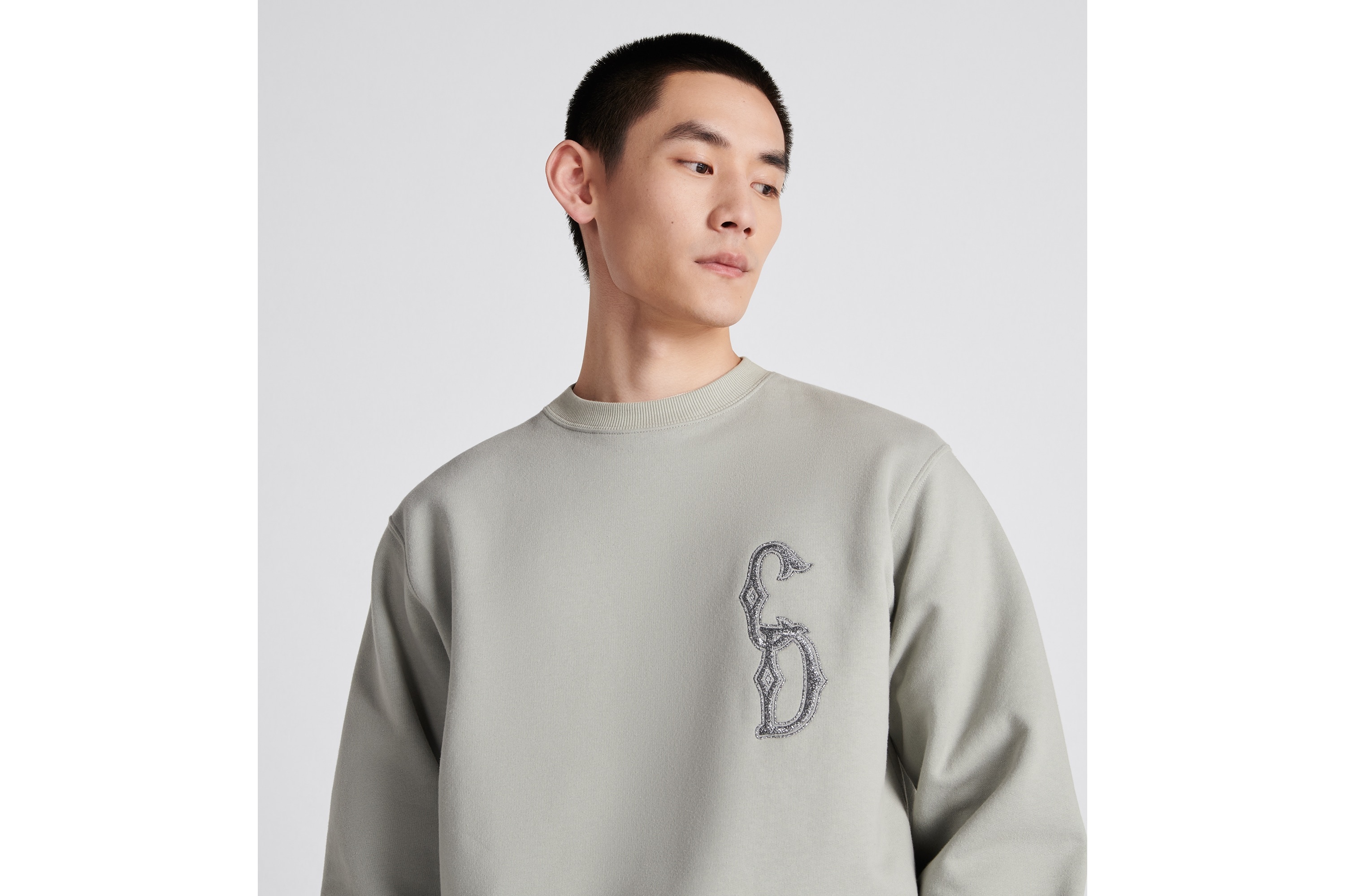 CD Interlaced Regular-Fit Sweatshirt - 7