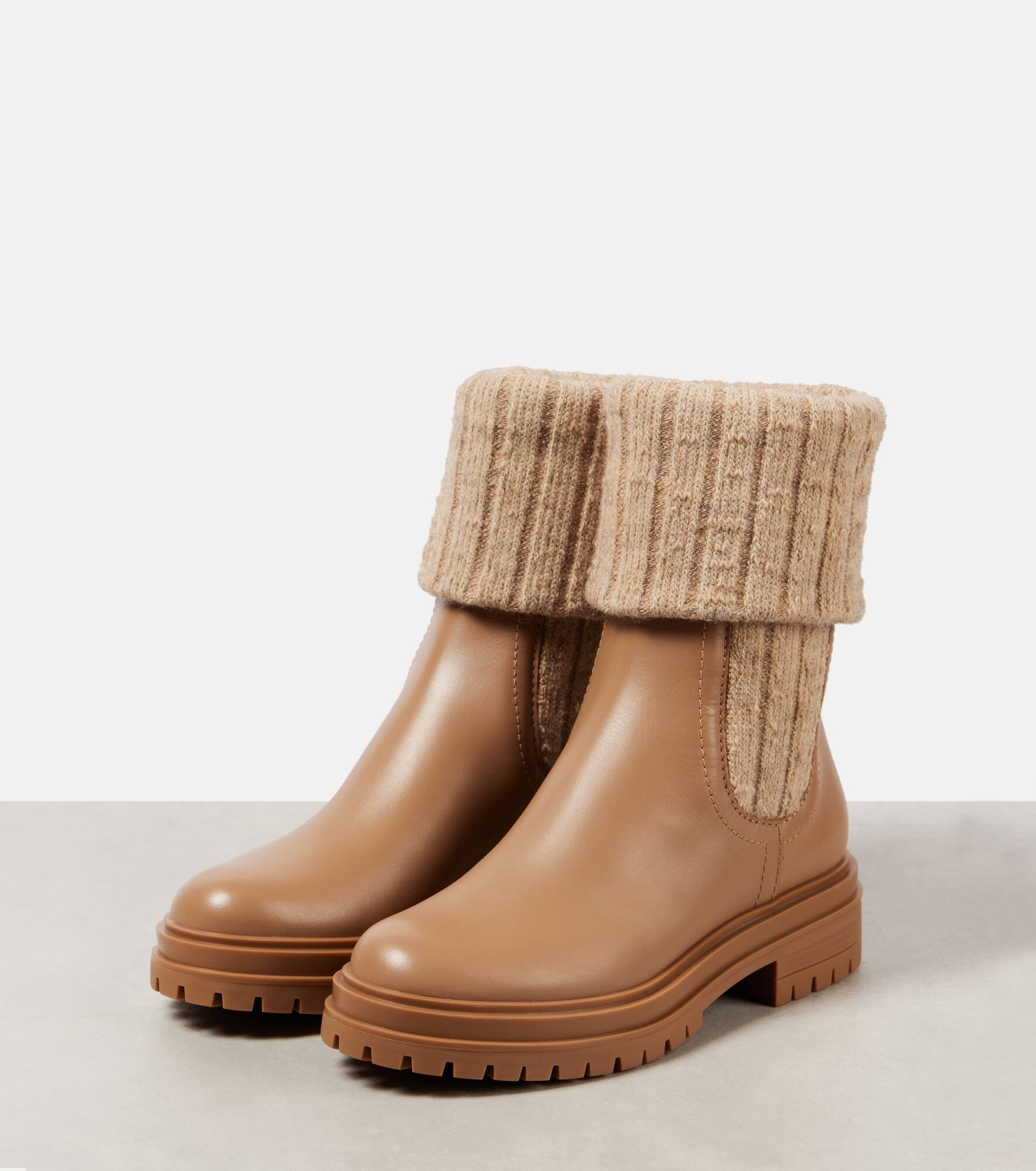 Tenney leather Chelsea boots - 5