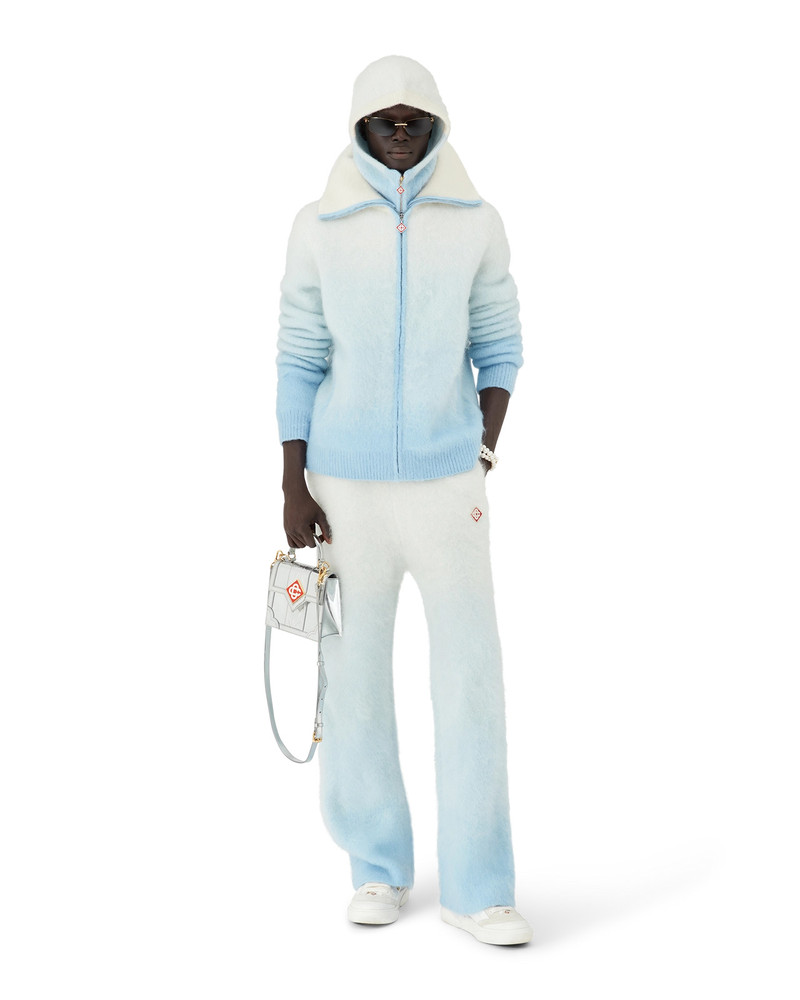 CASABLANCA Fluffy Gradient Mohair Trousers | Casablanca Paris outlook