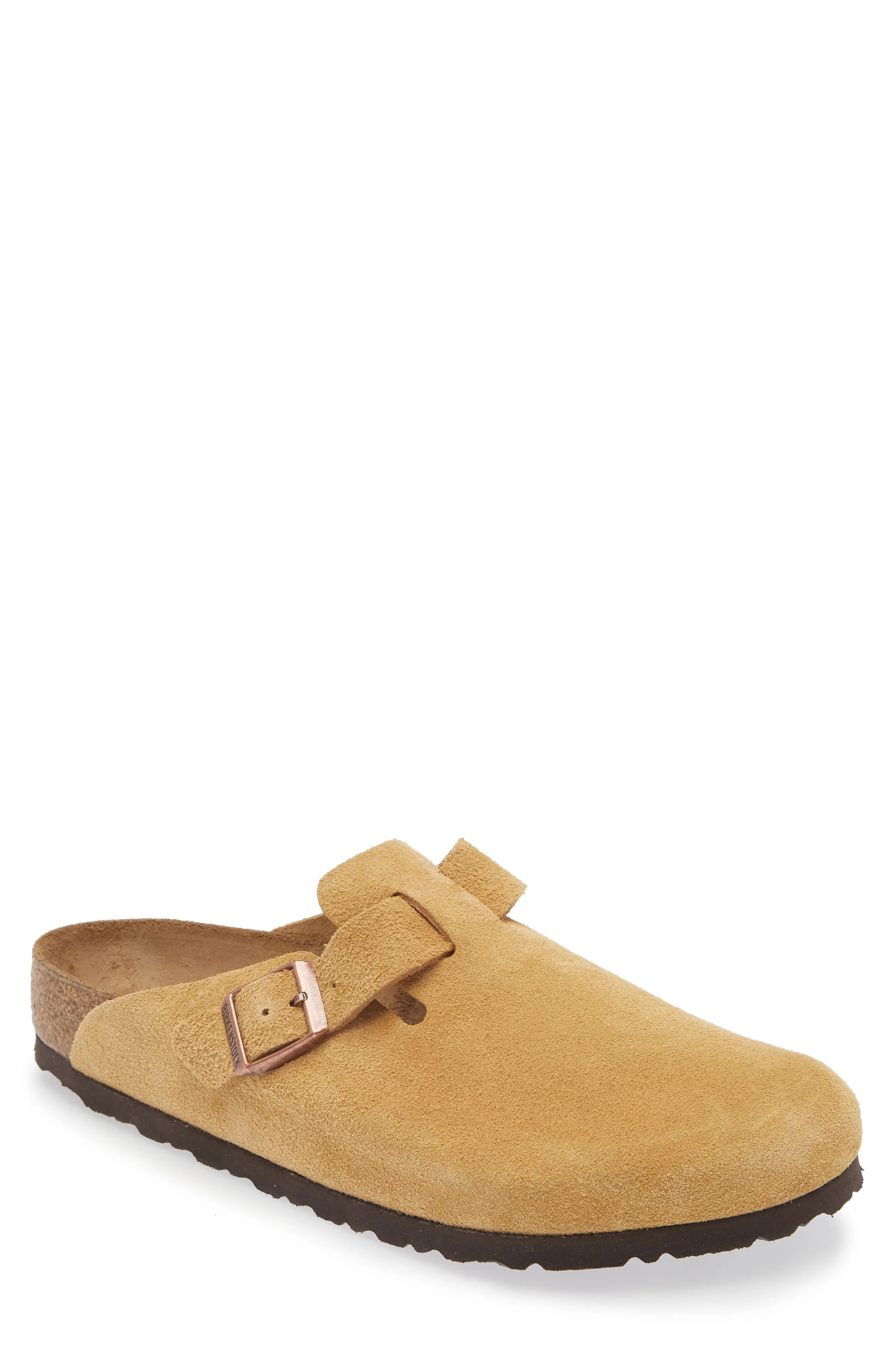 'Boston Soft' Suede Clog - 1