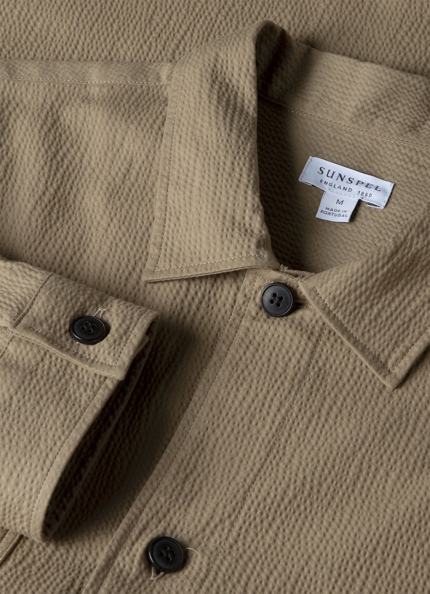 Seersucker Overshirt - 4