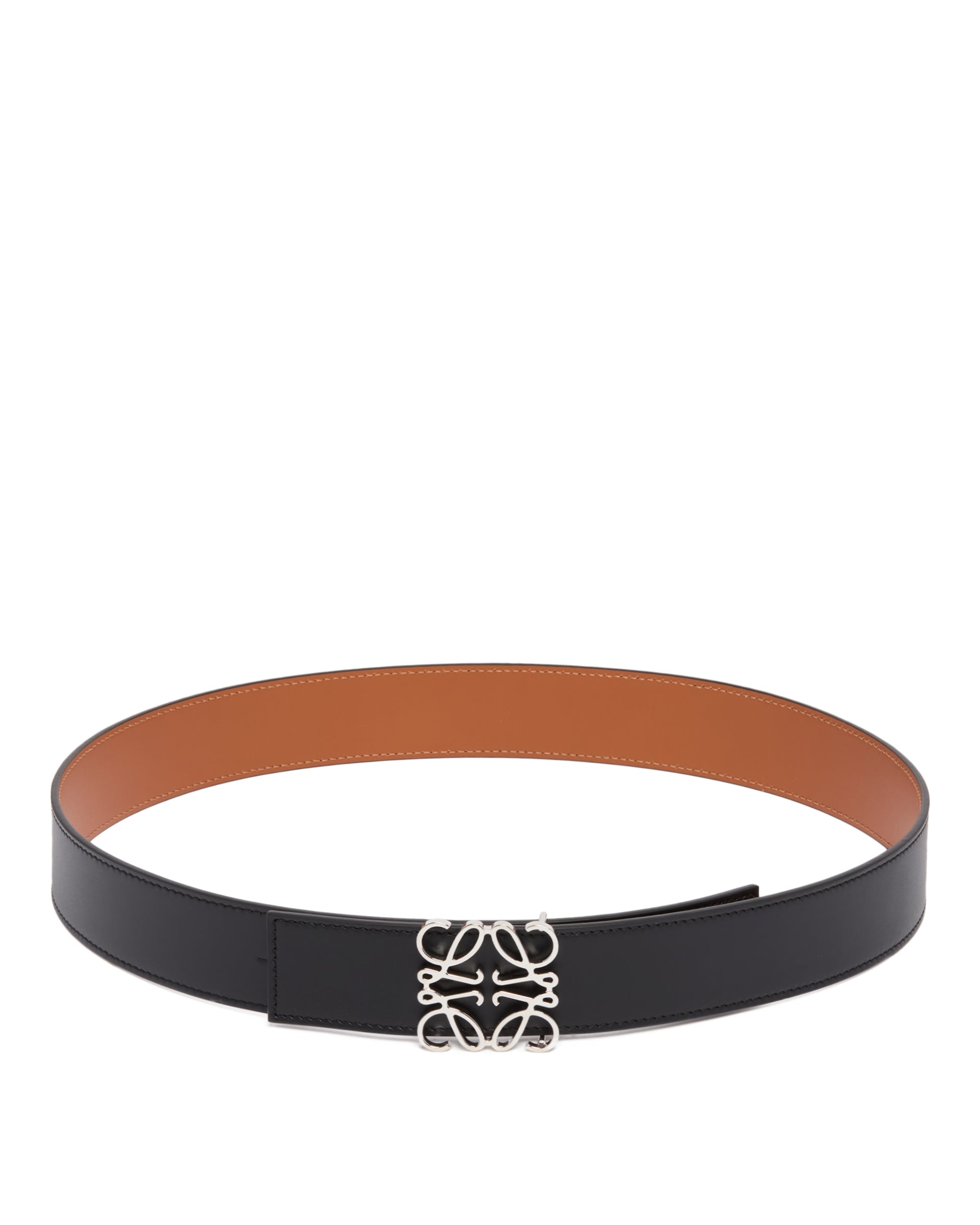 Anagram Reversible Leather Belt - 1