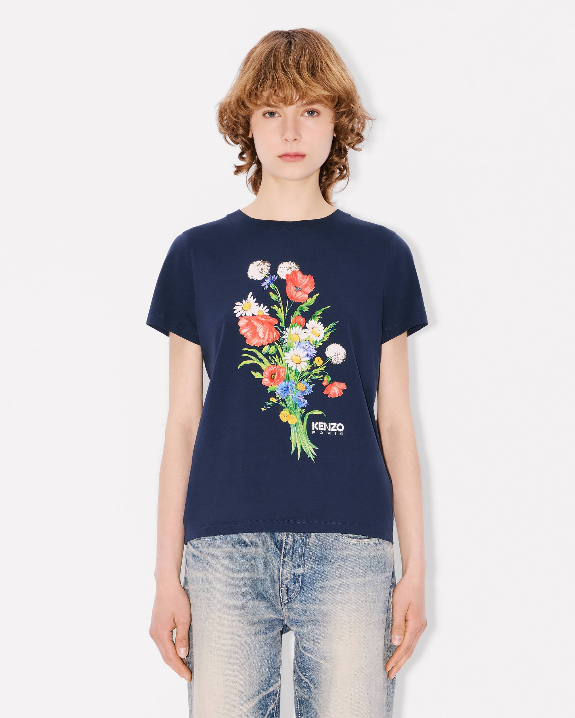 'KENZO Archive Bouquet' T-shirt in cotton - 3