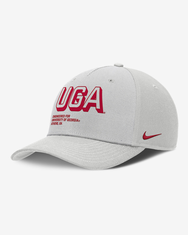 Georgia On-Field Primetime Rise Men's Nike College Adjustable Hat 1