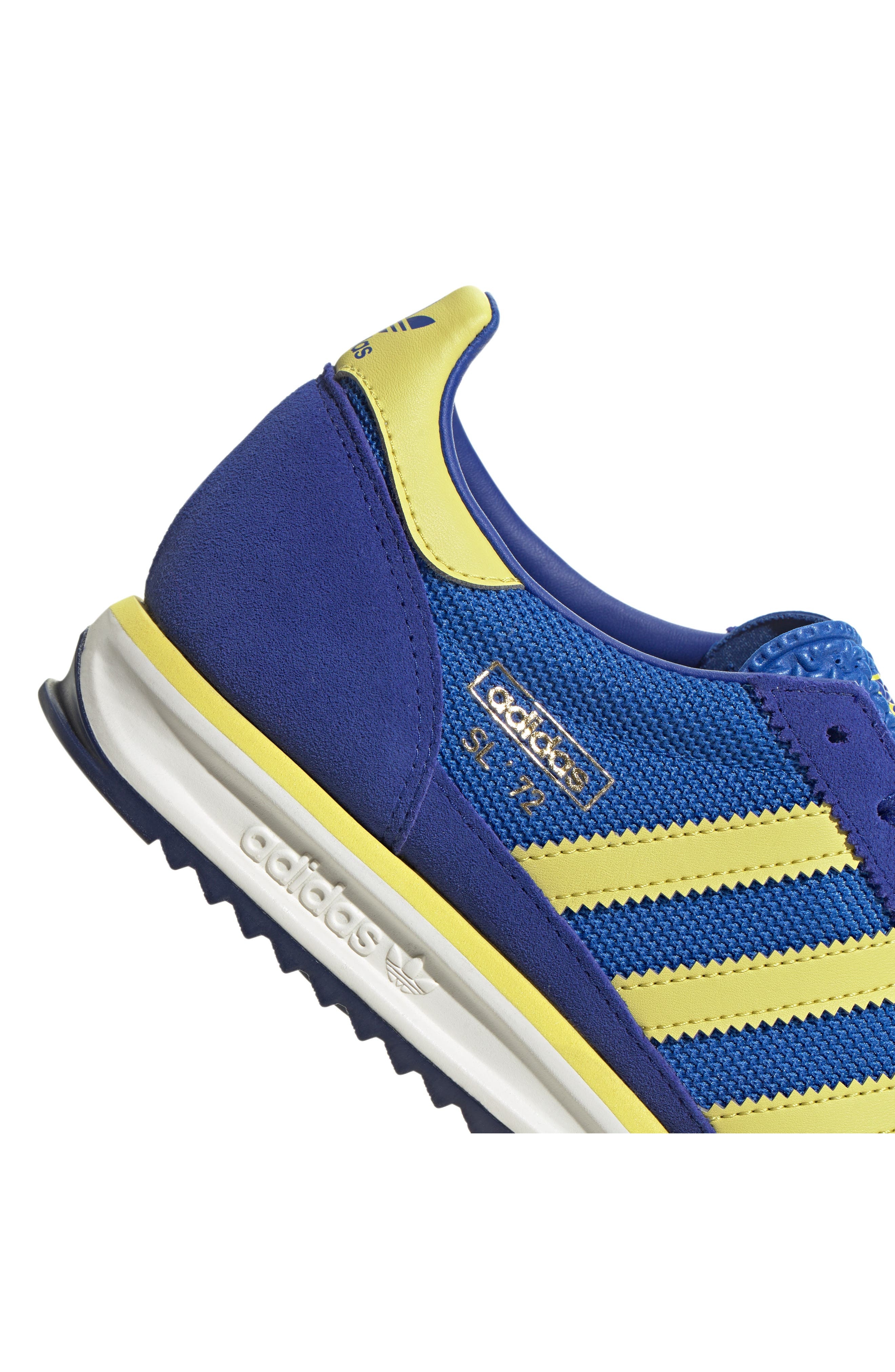 adidas Gender Inclusive SL 72 RS Sneaker in Lucid Blue/Pure Sulfur at Nordstrom - 7