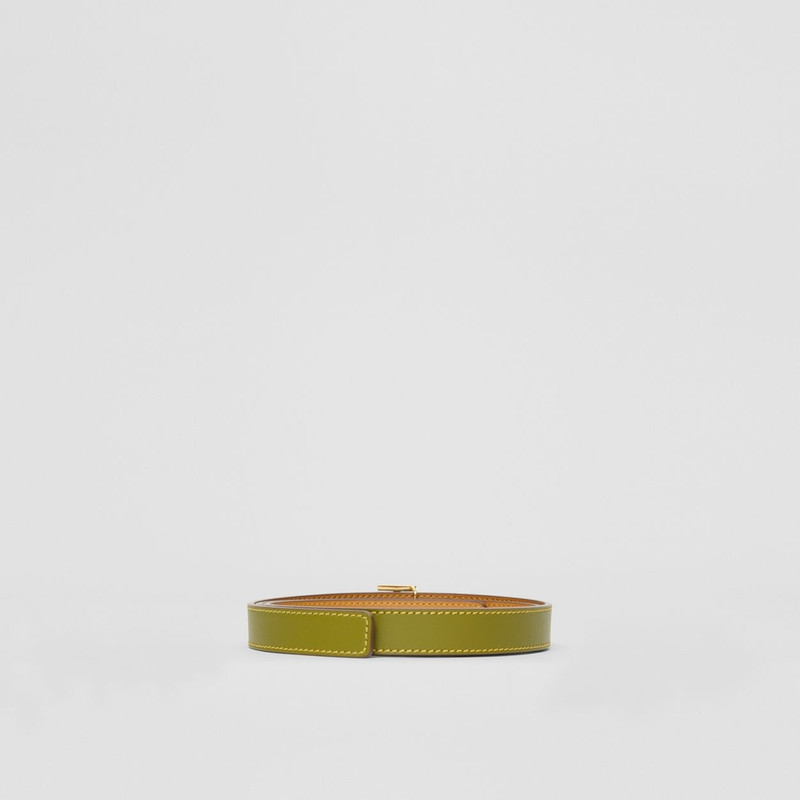 Reversible Monogram Motif Leather Belt 5