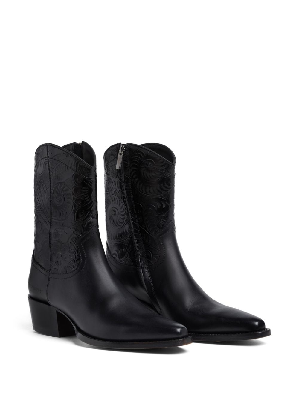 leather boots - 2