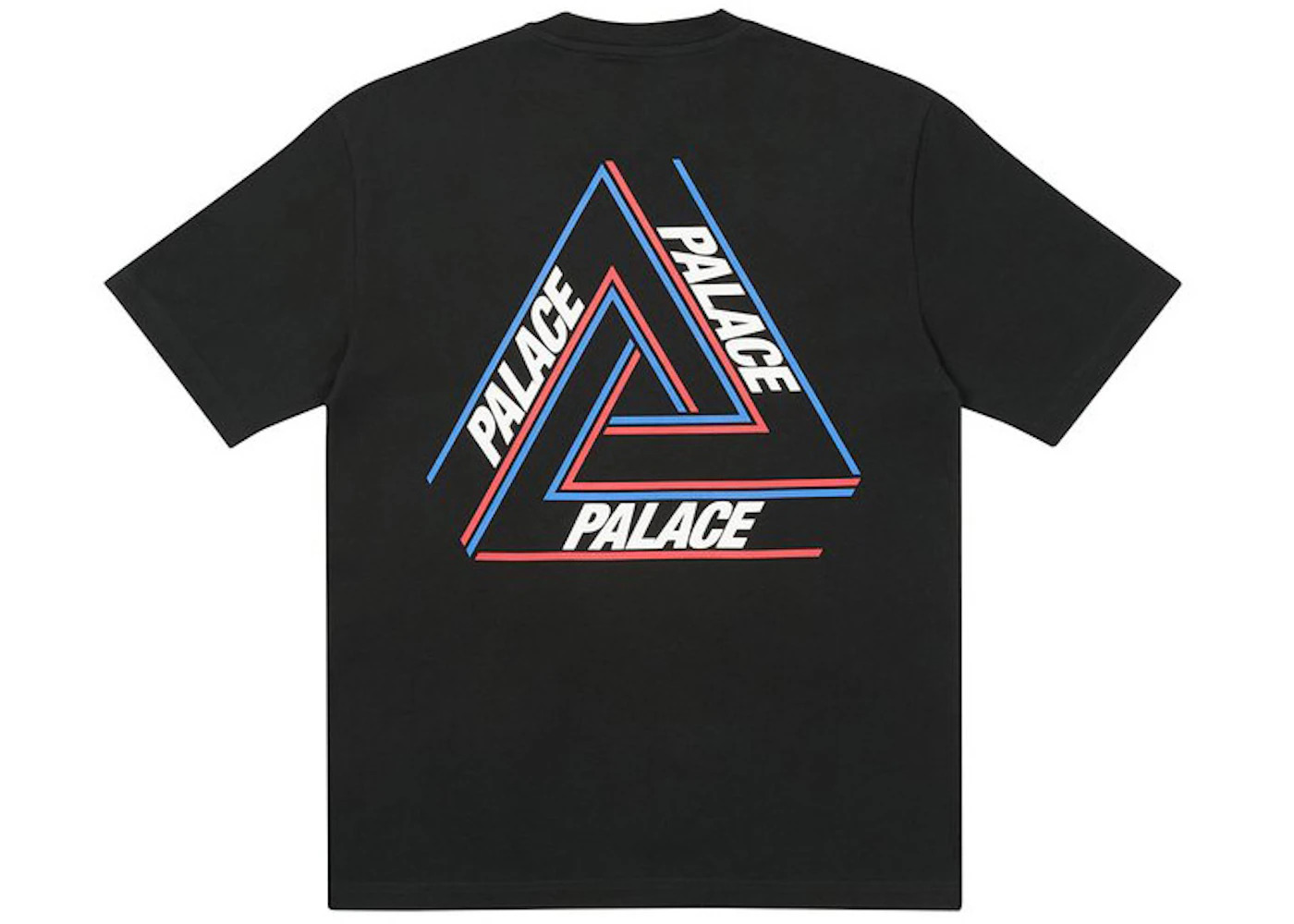 Palace Basically A Tri-Ferg T-shirt Black - 1