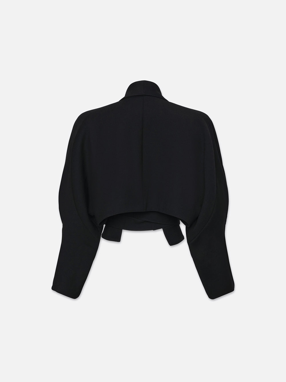 Raglan Wrap Jacket in Black - 4