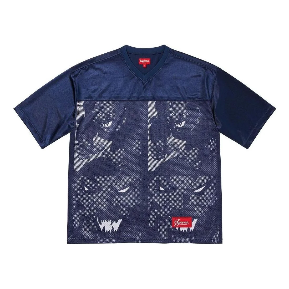 Supreme SS23 Week9 Ronin Football Jersey 'Navy' SUP-SS23-165 - 1