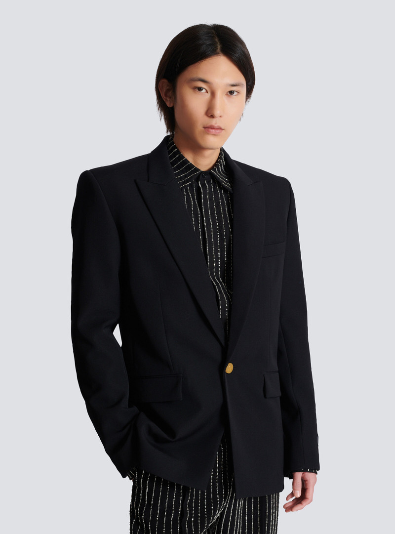 Grain de poudre wool 1-button jacket 7