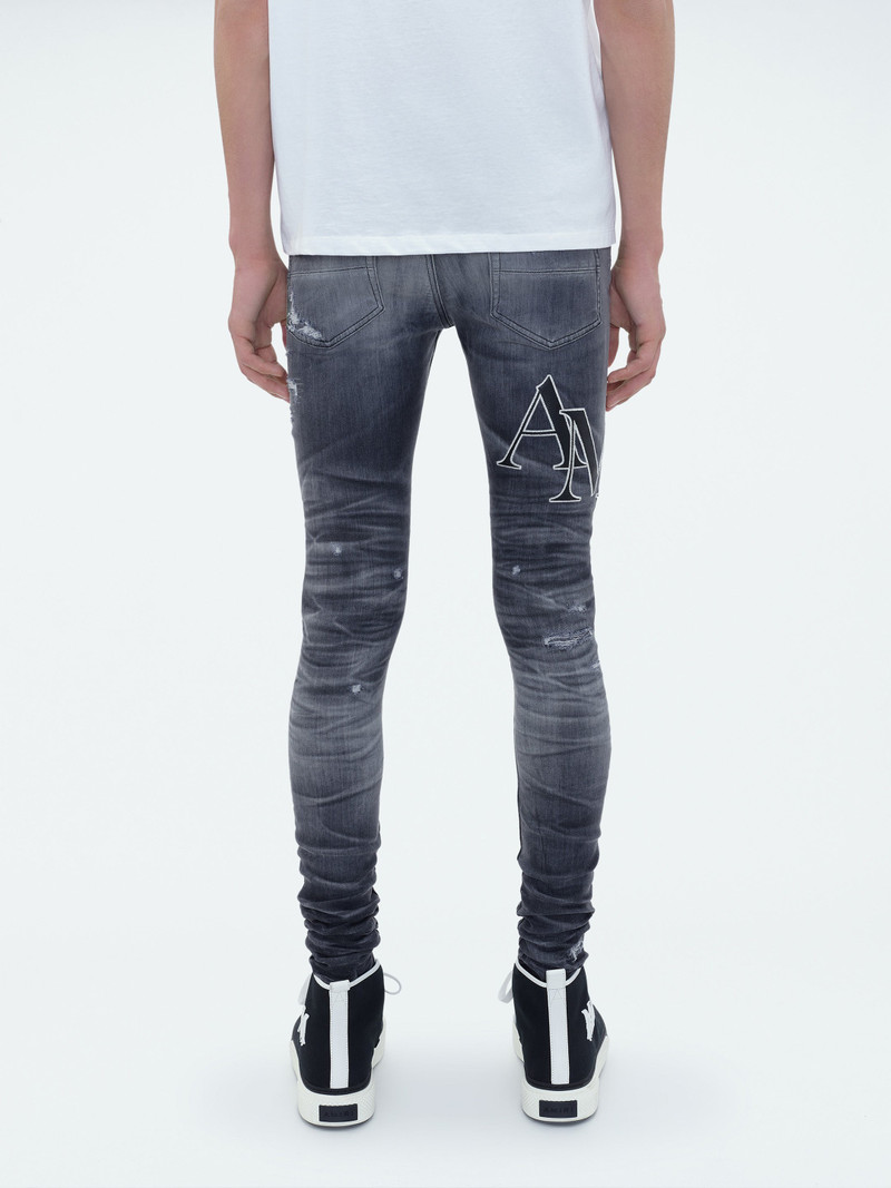 STAGGERED LOGO JEAN 5