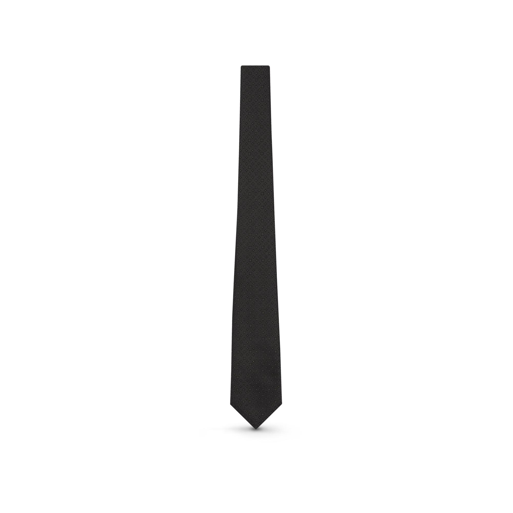 Mongram Gold Tie - 1