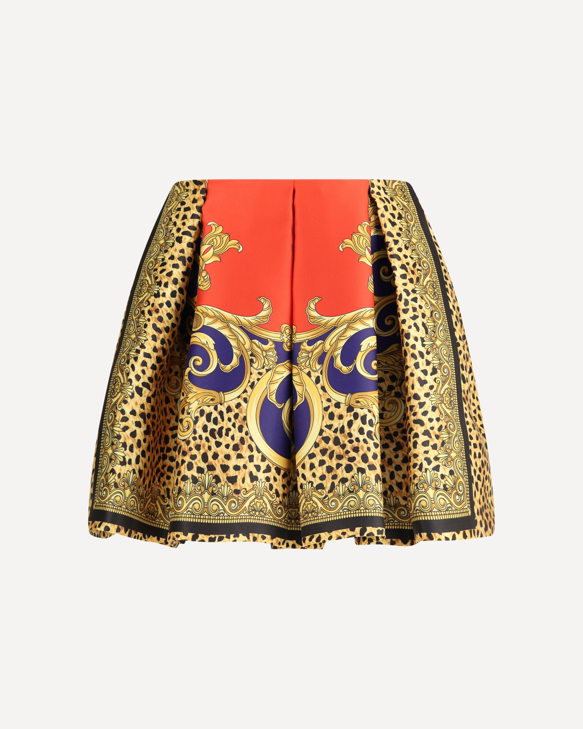 Silk-Blend Duchesse Mini Skirt - 1