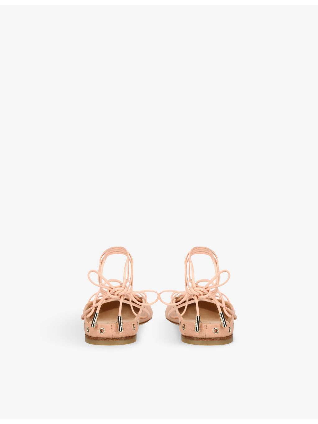 Ghillies Leather Ballerina Flats - 4