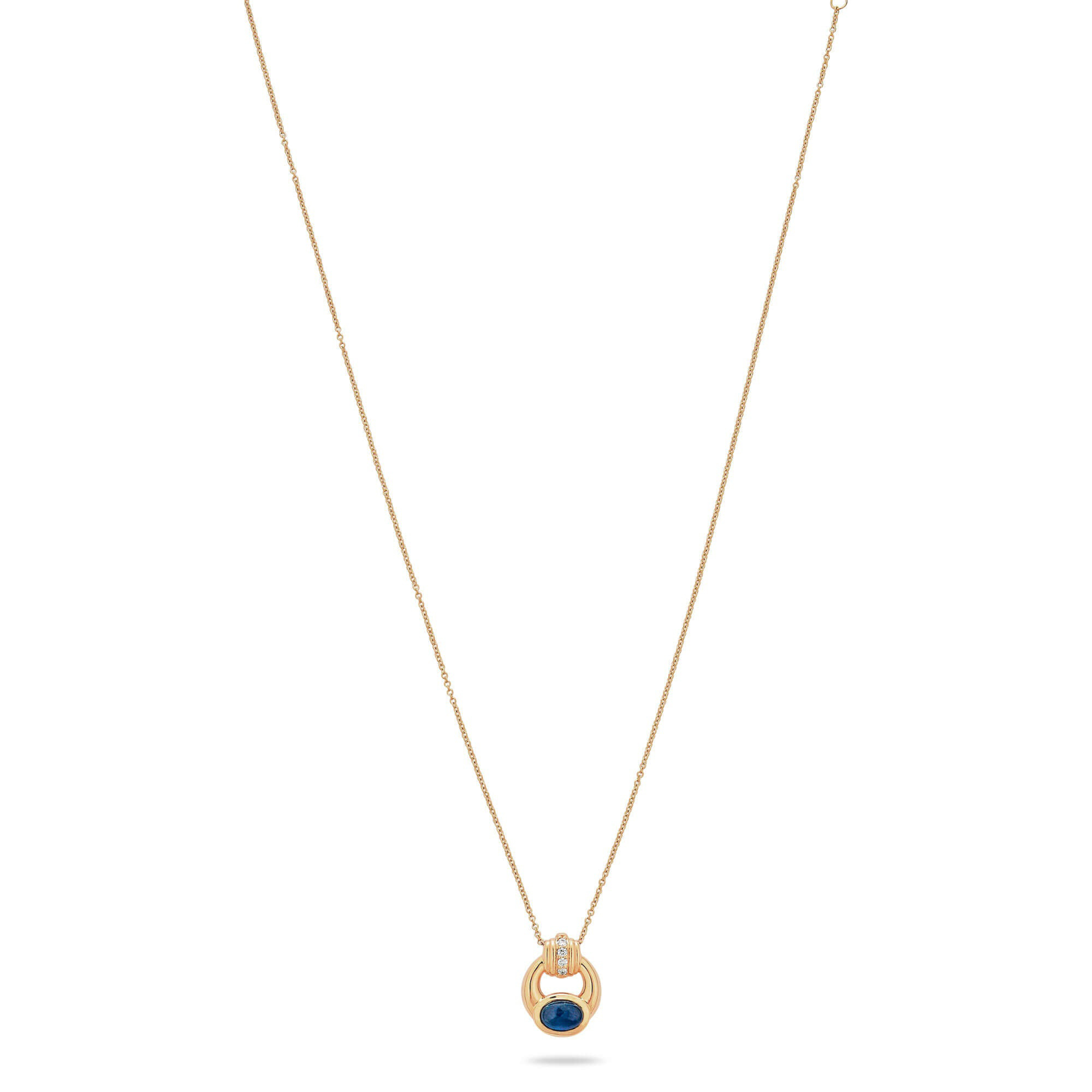 Le Bleu Bijoux Door Knocker Necklace - 3