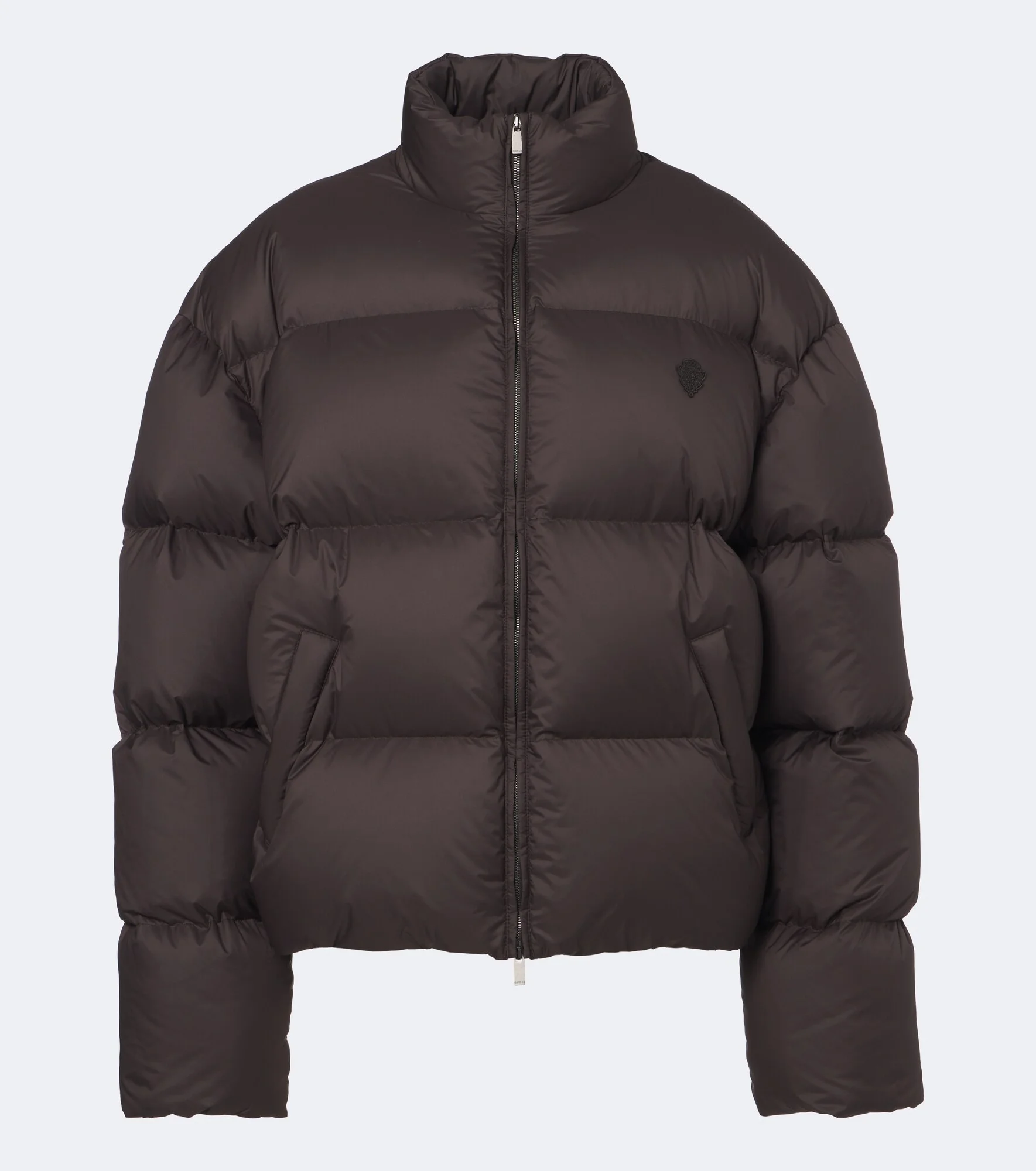 Quilted down jacket - 1