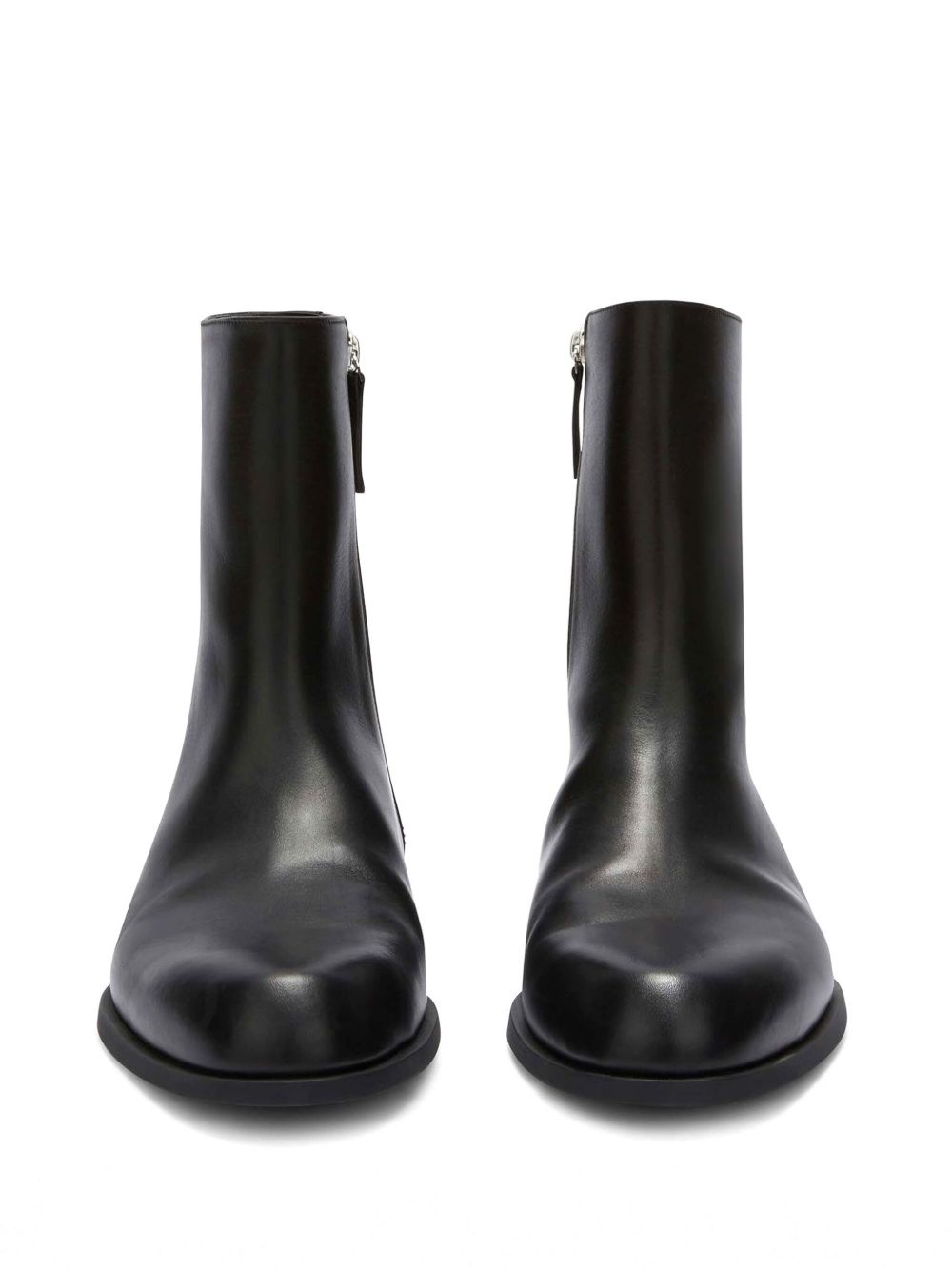 leather ankle boots - 4